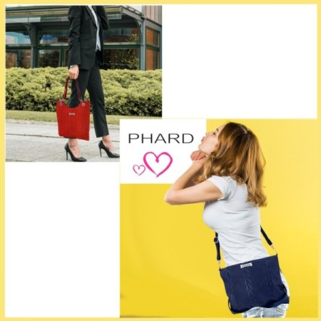 BORSA DONNA IN PELLE MADE IN ITALY PHARD